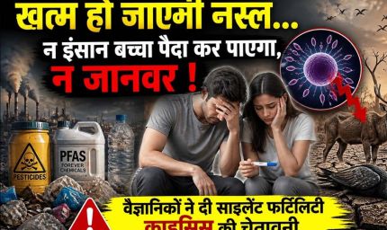 नस्ल के खत्म होने का खतरा, वैज्ञानिकों ने दी साइलेंट फर्टिलिटी क्राइसिस की चेतावनी