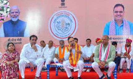 प्रतापगढ़ में मुख्यमंत्री भजनलाल शर्मा का रात्रि प्रवास, ग्रामीण चौपाल में किया संवाद
