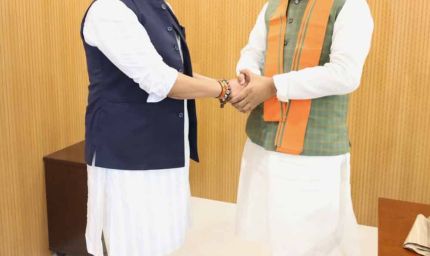 रवि किशन की सम्राट चौधरी से मुलाकात, बिहार में फिल्म सिटी पर चर्चा तेज