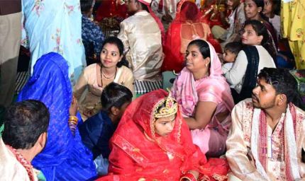 मुख्यमंत्री कन्या विवाह योजना : प्रदेश भर में गूंजीं शहनाइयां, 1385 जोड़े बंधे परिणय सूत्र में