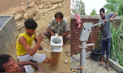 एमसीबी : भीषण गर्मी में राहत: हैंडपंप मरम्मत से ग्रामीणों को मिली सुविधा