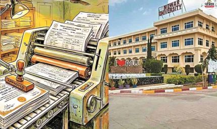 मेवाड़ यूनिवर्सिटी फर्जी डिग्री घोटाला: 425 पीएचडी पर जांच तेज
