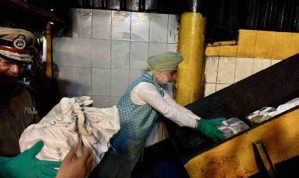 दिल्ली पुलिस ने नशामुक्ति अभियान में 1700 किलोग्राम ड्रग्स नष्ट किए, कीमत 72 करोड़ रुपये