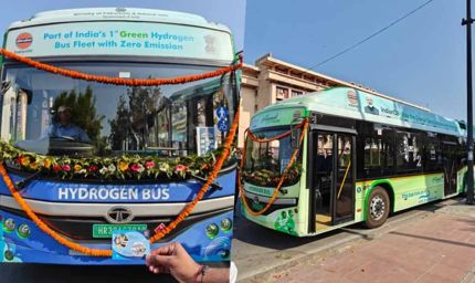 दिल्ली में शुरू हुई हाइड्रोजन बस सेवा, सेंट्रल विस्टा रूट पर मिलेगी नई कनेक्टिविटी
