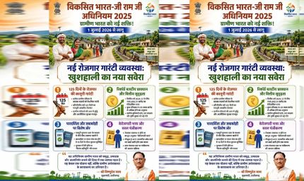 विकसित भारत-जी राम जी अधिनियम 2025: ग्रामीण छत्तीसगढ़ के विकास का नया रोडमैप