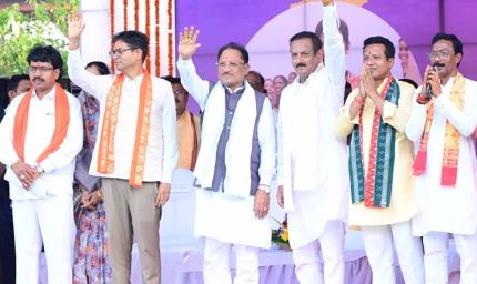 विकसित छत्तीसगढ़ के संकल्प को मिली नई गति: मुख्यमंत्री विष्णु देव साय ने रायगढ़ को दी 102 करोड़ रुपए से अधिक के विकास कार्यों की सौगात