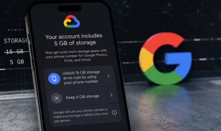 Google ने 5GB स्टोरेज विवाद पर दी सफाई, कहा- सिर्फ कुछ रीजन में चल रही टेस्टिंग