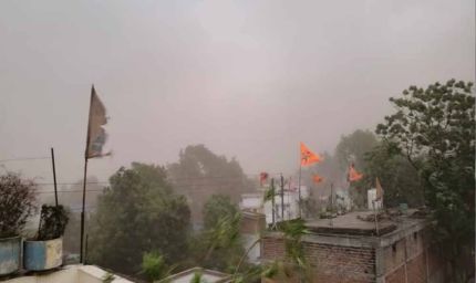 तेज आंधी-बारिश से रायपुर बेहाल, पेड़ गिरे, फिर बिगड़ सकता है मौसम