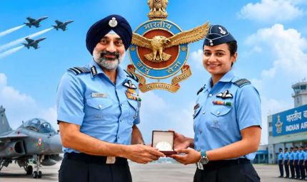 93 साल पुराना रिकॉर्ड टूटा, सान्या ने रचा इतिहास; वायुसेना में बनीं पहली महिला अधिकारी