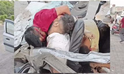 गुरदासपुर हाईवे पर भीषण हादसा, अज्ञात वाहन से टकराई ऑल्टो; पठानकोट के 4 युवकों की मौत