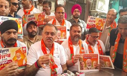 अमृतसर में तरुण चुघ की ‘चाय पर चर्चा’, पंजाब में नशा और गैंगस्टर नेटवर्क पर जताई चिंता