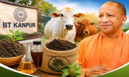 यूपी में गोशालाएं बनेंगी रोजगार का नया केंद्र, IIT कानपुर की तकनीक से तैयार होगा जैविक खाद