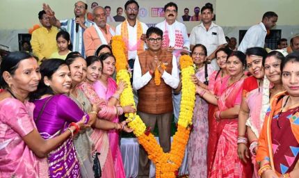 शहर को आधुनिक और व्यवस्थित बनाने पर जोर, वित्त मंत्री ओ.पी. चौधरी ने गिनाए विकास कार्य