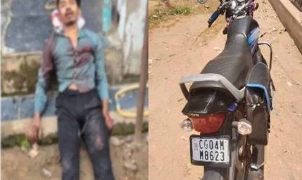 धमतरी में दर्दनाक सड़क हादसा, पिकअप के नीचे आने से बाइक सवार की मौत, VIDEO सामने आया