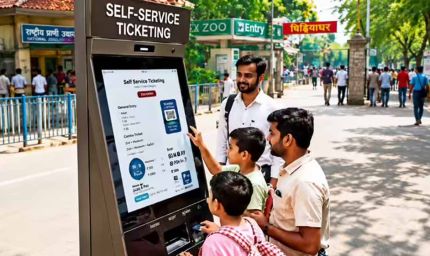 चिड़ियाघर में टिकट के लिए नई सुविधा: UPI से मिलेगी सेकंडों में एंट्री