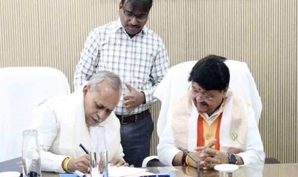 नवनियुक्त अध्यक्ष  जैन ने संभाला मध्यप्रदेश गृह निर्माण एवं अधोसंरचना विकास मंडल का कार्यभार