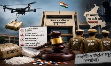 ड्रग तस्करी और ड्रोन नेटवर्क पर हाईकोर्ट सख्त, NCB से मांगी हर 3 महीने की रिपोर्ट
