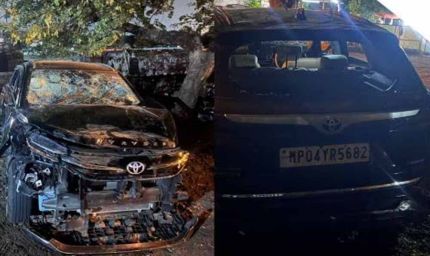 भोपाल में बर्थडे पार्टी के बाद युवकों का हाईवोल्टेज ड्रामा, तेज रफ्तार कार से कई लोगों को मारी टक्कर