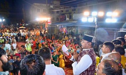 मंत्री विश्वास सारंग ने किया करोड़ों की लागत से होने वाले विकास कार्यों का भूमि-पूजन