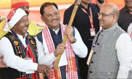 लाल किला मैदान में गूंजा जनजातीय गौरव, CM साय बोले- प्रकृति संग विकास आदिवासी समाज की पहचान