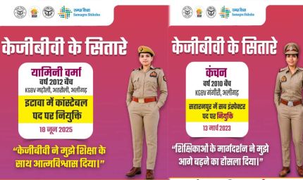 मेरी उड़ान: केजीबीवी की बेटियों ने मेहनत से हासिल किया सफलता का आसमान