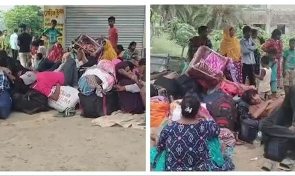 बांग्लादेश बॉर्डर पर अवैध प्रवासियों की बढ़ती भीड़, बंगाल में घुसपैठियों में दिखा डर