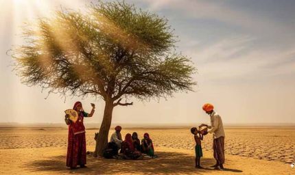 राजस्थान में भीषण गर्मी, श्रीगंगानगर 48.2°C के साथ सबसे गर्म