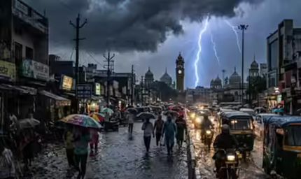 पंजाब-चंडीगढ़ में मौसम का रेड अलर्ट, 80 KM की रफ्तार से आएगा तूफान; ओले और भारी बारिश की चेतावनी