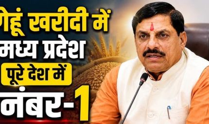 मध्य प्रदेश ने रचा इतिहास, किसानों से सबसे ज्यादा गेहूं खरीदने वाला राज्य बना