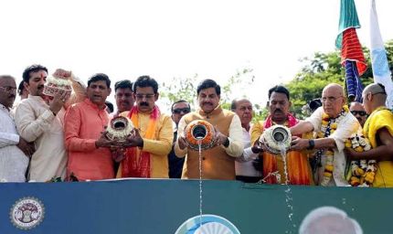 जल संरक्षण और संवर्धन के पुनीत कार्य में देश का अग्रणी राज्य बना मध्यप्रदेश : मुख्यमंत्री डॉ. यादव