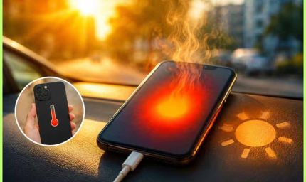 45°C गर्मी में फोन खतरे में! ये गलती मत करना