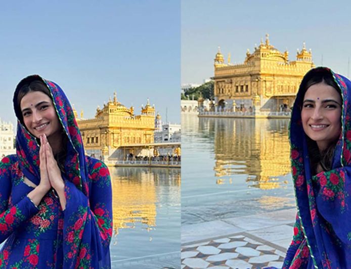बॉलीवुड एक्ट्रेस पलक तिवारी ने गोल्डन टेंपल में माथा टेका, पहली यात्रा का अनुभव साझा किया