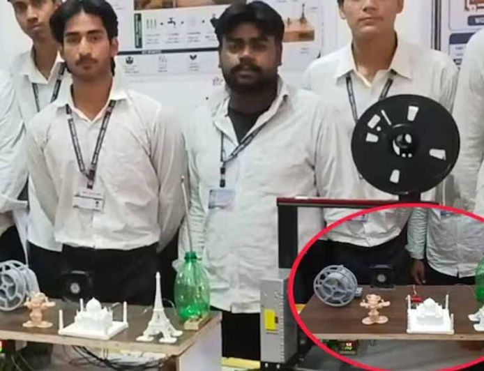अंबाला के छात्रों का कमाल: प्लास्टिक कचरे से बना रहे 3D प्रिंटिंग फिलामेंट