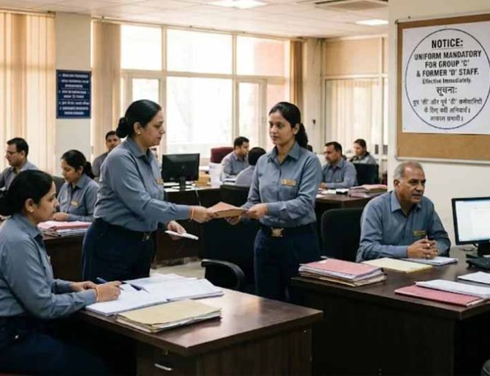 चंडीगढ़ एस्टेट ऑफिस में नया ड्रेस कोड लागू, ग्रुप C और पूर्व D कर्मचारियों के लिए यूनिफॉर्म जरूरी