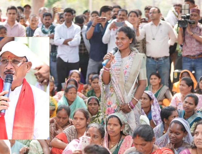 आम की छांव में बदले सपनों के मायने: मुख्यमंत्री ने कहा—अब करोड़पति दीदी बनने की सोचिए