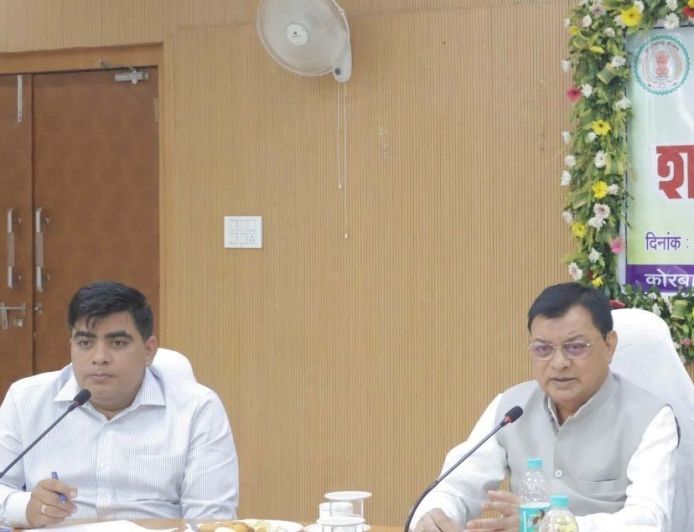 कोरबा जिले के विकास का महत्वपूर्ण आधार है डीएमएफ - मंत्री लखनलाल देवांगन