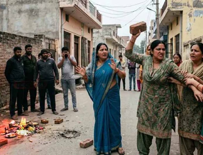 अंधविश्वास और झगड़े ने अंबाला कॉलोनी में बहनों की जिंदगी खतरे में डाली