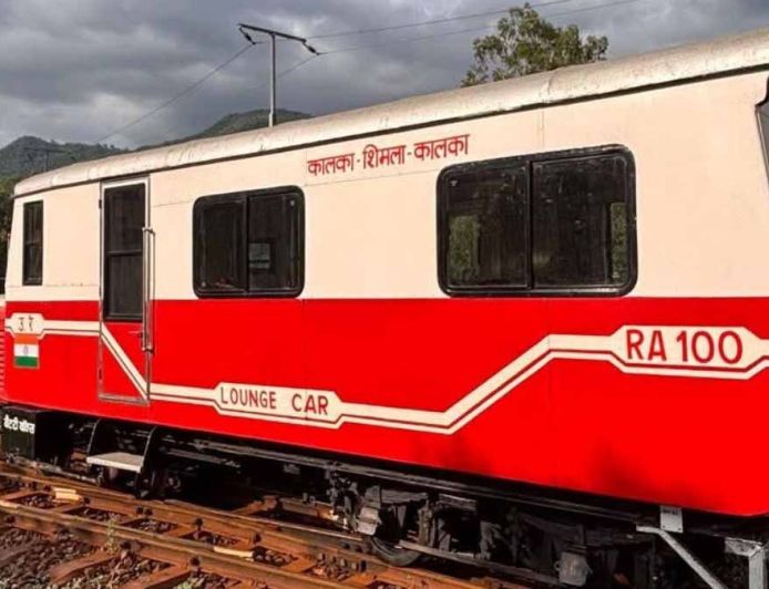 कालका-शिमला रेल मोटर कार में बड़ा बदलाव, अब एयर ब्रेक सिस्टम से होगा सफर सुरक्षित