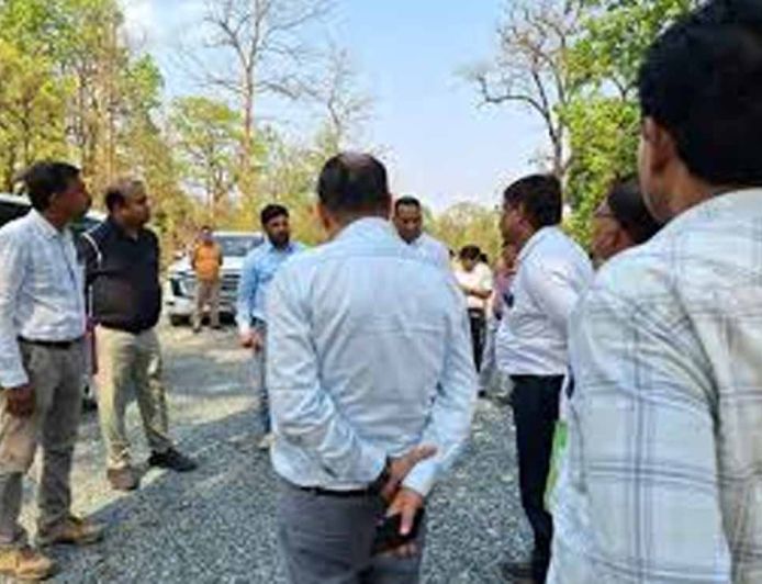 केशकाल घाटी फोरलेन बायपास निर्माण में लापरवाही नहीं चलेगी, निरीक्षण के बाद पीडब्ल्यूडी सचिव के सख्त निर्देश