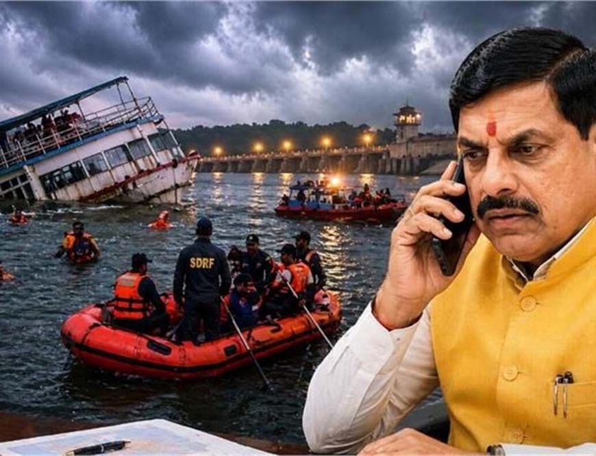 जबलपुर में क्रूज दुर्घटना: 9 शव मिले, 9 लापता; मुख्यमंत्री मोहन ने मुआवजे की घोषणा की