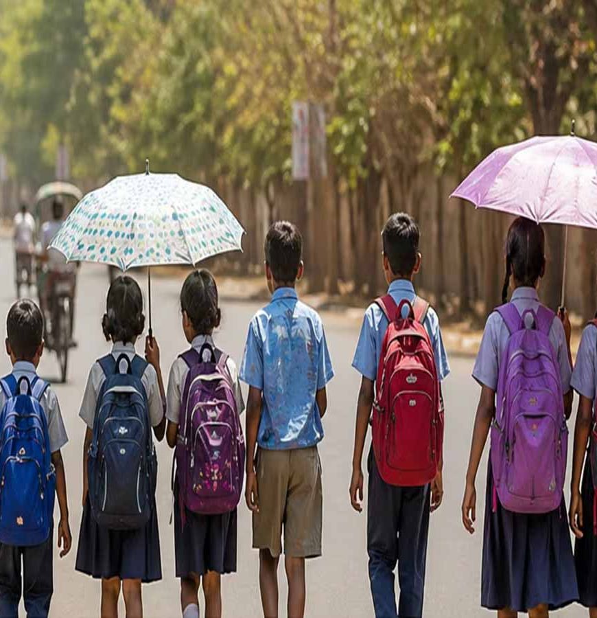 राजस्थान स्कूलों में भीषण गर्मी को देखते हुए नई गाइडलाइन, भारी यूनिफॉर्म और आउटडोर एक्टिविटी पर रोक