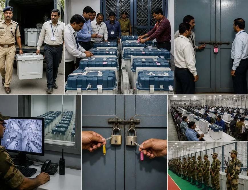 स्ट्रॉन्ग रूम क्या है? चुनाव के बाद EVM की सुरक्षा का पूरा सिस्टम समझिए