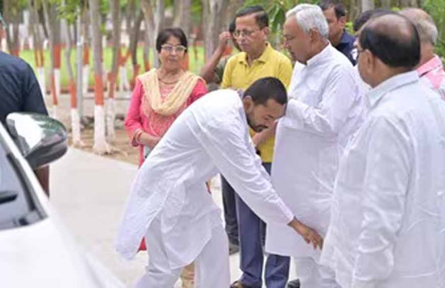 नीतीश कुमार के बेटे निशांत की राजनीतिक पारी शुरू, चंपारण से यात्रा का आगाज