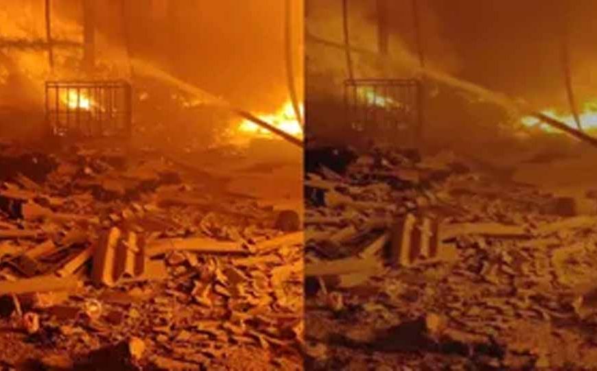 पानीपत की टेक्सटाइल मिल में भीषण आग, 52 दमकल गाड़ियों ने घंटों में पाया काबू