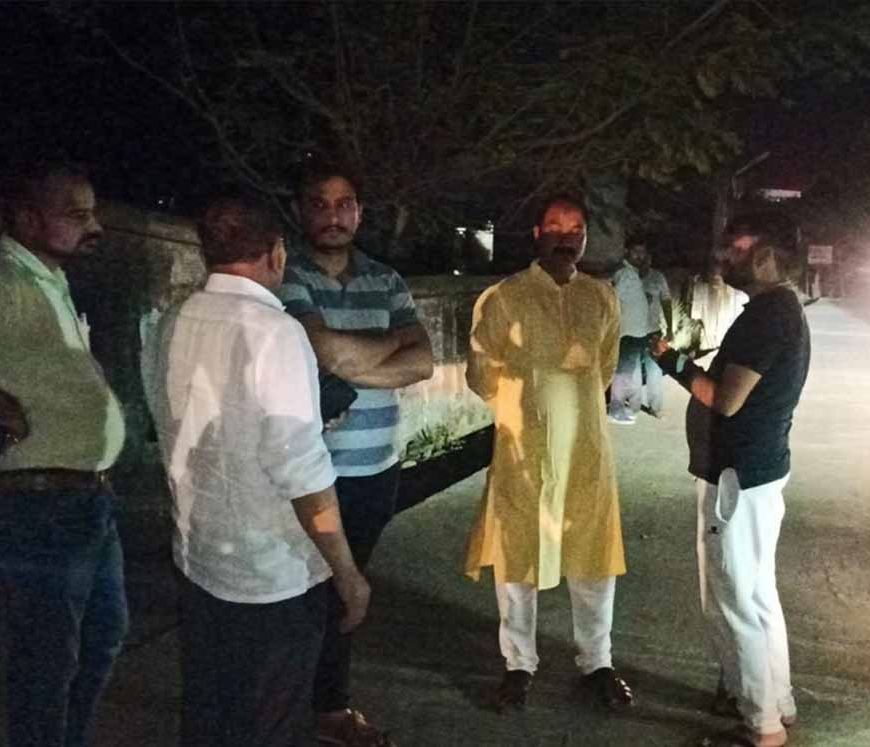 नरसिंहपुर हादसा: मजदूरों पर गिरा डीडीएस टैंक, दो की मौके पर दर्दनाक मौत