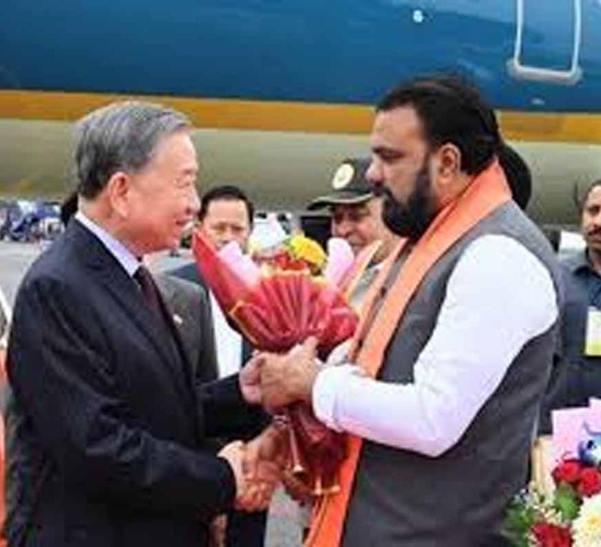 वियतनाम के राष्ट्रपति तो लाम का भारत दौरा: गया पहुंचकर बोधगया में महाबोधि मंदिर के किए दर्शन