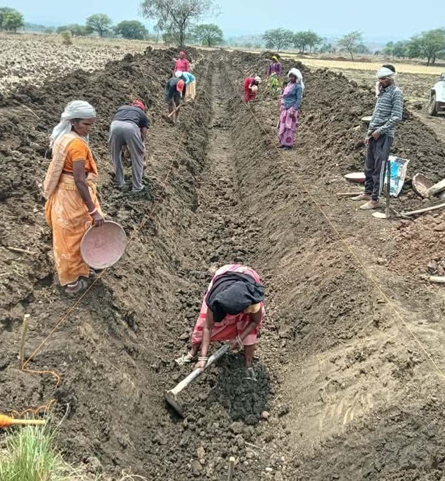 पुष्पराजगढ़में ‘जल गंगा संवर्धन अभियान’ से हो रहा है नहर सुदृढ़ीकरण