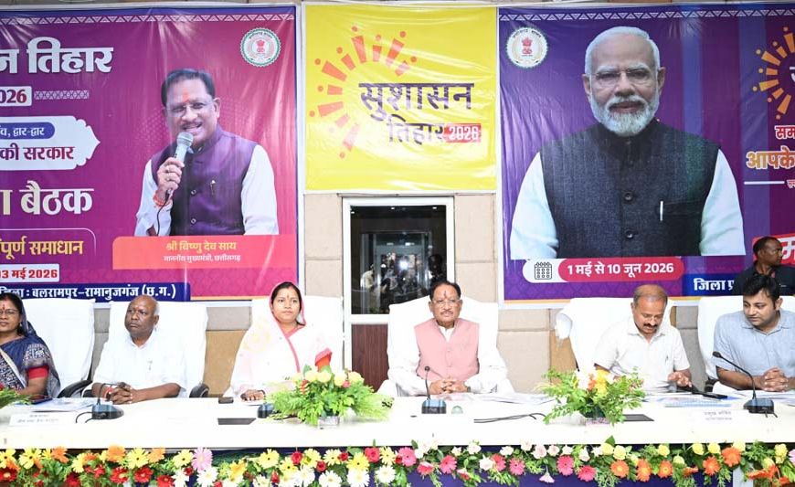 मुख्यमंत्री के निर्देश के बाद पत्थलगांव – कुनकुरी सड़क मरम्मत में आई तेजी