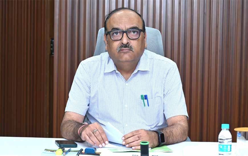 मुख्य सचिव  विकासशील की अध्यक्षता में कैम्पा की समीक्षा बैठक संपन्न