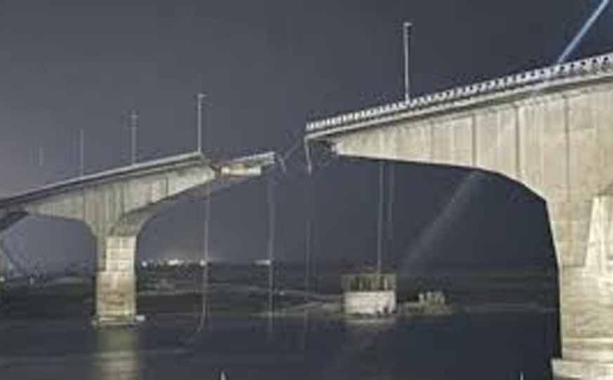 विक्रमशिला सेतु बंद, भागलपुर की लाइफलाइन ठप,आवागमन बहाली के लिए बेली ब्रिज का काम शुरू